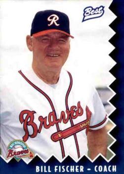 1997 Best Richmond Braves SGA #2 Bill Fischer Front