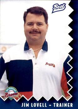 1997 Best Richmond Braves SGA #4 Jim Lovell Front