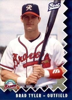 1997 Best Richmond Braves SGA #27 Brad Tyler Front