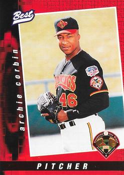 1997 Best Rochester Red Wings #9 Archie Corbin Front