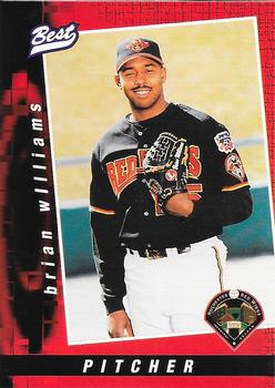 1997 Best Rochester Red Wings #28 Brian Williams Front