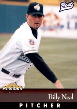 1997 Best San Antonio Missions #7 Billy Neal Front