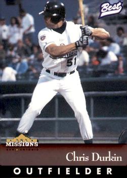 1997 Best San Antonio Missions #23 Chris Durkin Front