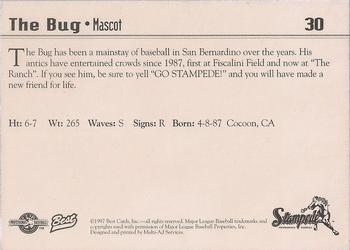 1997 Best San Bernardino Stampede #30 The Bug Back