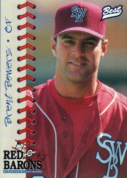 1997 Best Scranton/Wilkes-Barre Red Barons #11 Brent Bowers Front