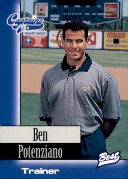 1997 Best Shreveport Captains #5 Ben Potenzianor Front