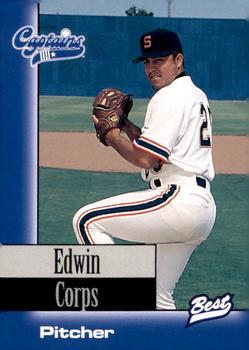 1997 Best Shreveport Captains #8 Edwin Corps Front