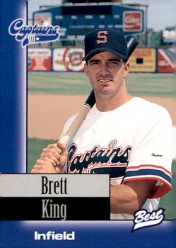 1997 Best Shreveport Captains #14 Brett King Front