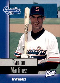 1997 Best Shreveport Captains #15 Ramon Martinez Front