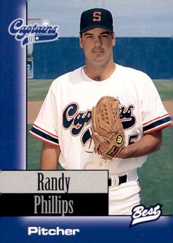 1997 Best Shreveport Captains #20 Randy Phillips Front