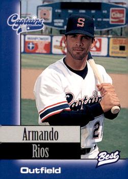 1997 Best Shreveport Captains #21 Armando Rios Front