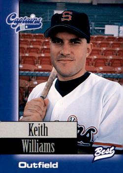1997 Best Shreveport Captains #26 Keith Williams Front