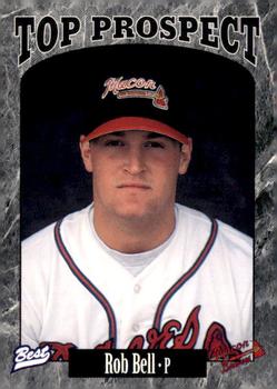 1997 Best South Atlantic League Top Prospects #24 Rob Bell Front