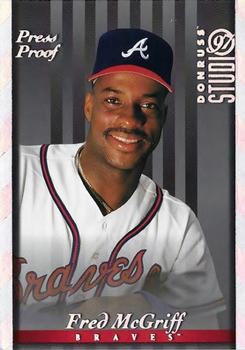 1997 Studio - Press Proofs Silver #81 Fred McGriff Front