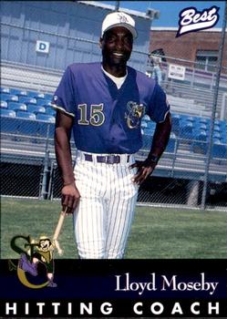 1997 Best St. Catharines Stompers #1 Lloyd Moseby Front