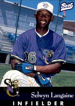 1997 Best St. Catharines Stompers #20 Selwyn Langaigne Front