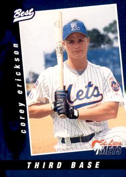 1997 Best St. Lucie Mets #5 Corey Erickson Front