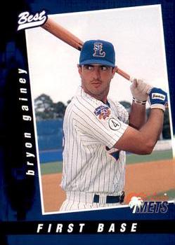 1997 Best St. Lucie Mets #7 Bryon Gainey Front