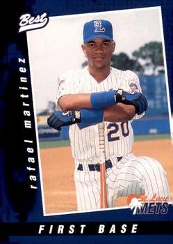 1997 Best St. Lucie Mets #16 Rafael Martinez Front