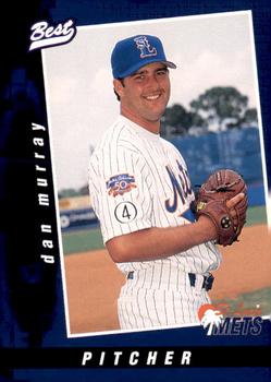 1997 Best St. Lucie Mets #20 Dan Murray Front