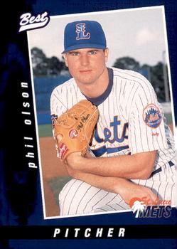 1997 Best St. Lucie Mets #21 Phil Olson Front