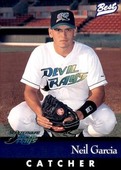 1997 Best St. Petersburg Devil Rays Update #17 Neil Garcia Front