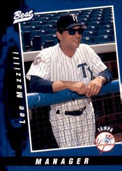 1997 Best Tampa Yankees #1 Lee Mazzilli Front