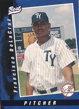 1997 Best Tampa Yankees #8 Francisco DeLaCruz Front