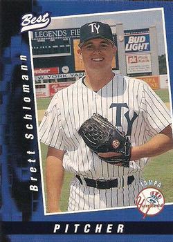 1997 Best Tampa Yankees #25 Brett Schlomann Front