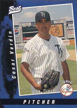 1997 Best Tampa Yankees #31 Cesar Verdin Front