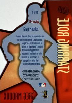 1997 Ultra - Starring Role #7 Greg Maddux Back