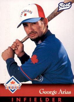 1997 Best Vancouver Canadians #5 George Arias Front