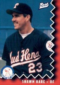 1997 Best Toledo Mud Hens #19 Shawn Hare Front