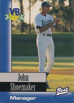 1997 Best Vero Beach Dodgers #1 John Shoemaker Front