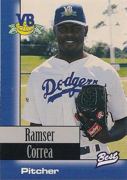 1997 Best Vero Beach Dodgers #7 Ramser Correa Front