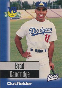 1997 Best Vero Beach Dodgers #8 Brad Dandridge Front
