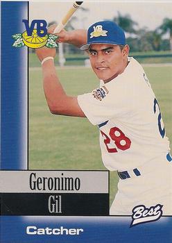 1997 Best Vero Beach Dodgers #11 Geronimo Gil Front