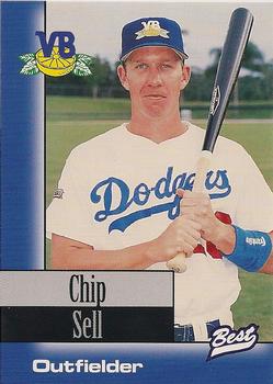1997 Best Vero Beach Dodgers #23 Chip Sell Front