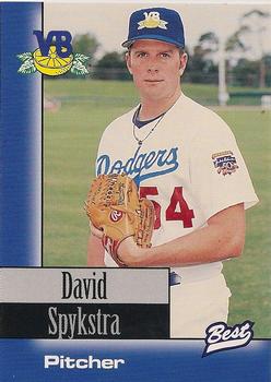 1997 Best Vero Beach Dodgers #25 David Spykstra Front