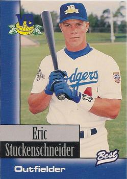 1997 Best Vero Beach Dodgers #26 Eric Stuckenschneider Front