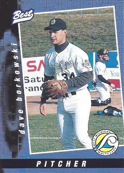 1997 Best West Michigan Whitecaps #5 Dave Borkowski Front