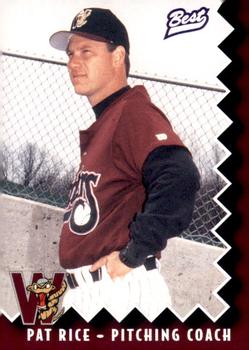 1997 Best Wisconsin Timber Rattlers #2 Pat Rice Front