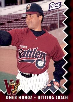 1997 Best Wisconsin Timber Rattlers #3 Omer Munoz Front