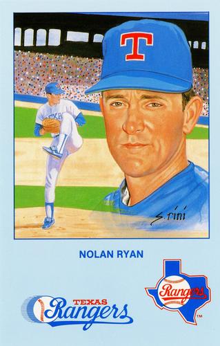 1990 Historic Limited Editions Nolan Ryan Postcards (Series 1) #2 Nolan Ryan Front