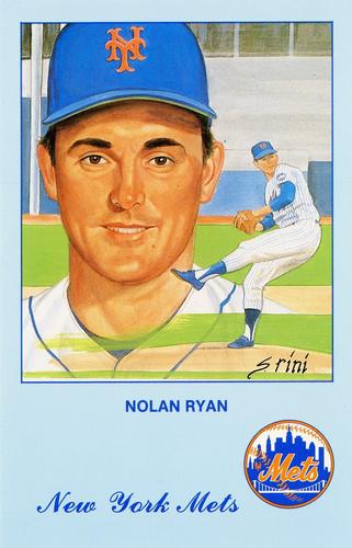 1990 Historic Limited Editions Nolan Ryan Postcards (Series 1) #9 Nolan Ryan Front