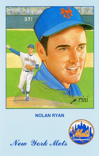 1990 Historic Limited Editions Nolan Ryan Postcards (Series 1) #10 Nolan Ryan Front