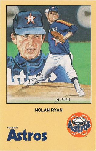 1990 Historic Limited Editions Nolan Ryan Postcards (Series 2) #11 Nolan Ryan Front