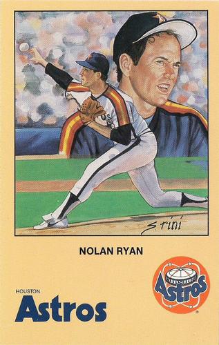 1990 Historic Limited Editions Nolan Ryan Postcards (Series 2) #12 Nolan Ryan Front