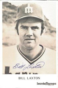 1977-78 Seattle Mariners Photocards #NNO Bill Laxton Front
