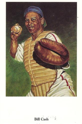 1991 Ron Lewis Negro Leagues Postcards #2 Bill Cash Front